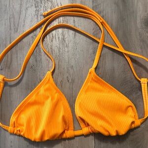 Wild Fable Bright Orange Bikini Top